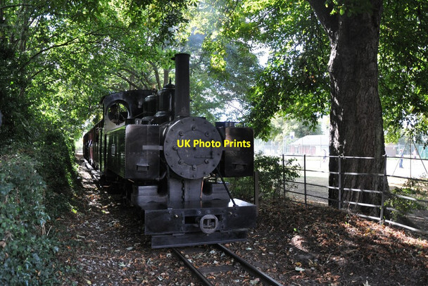 Photo 6"x4" Leighton Buzzard Railway train near Page's Park Leighton Buzzard c2013