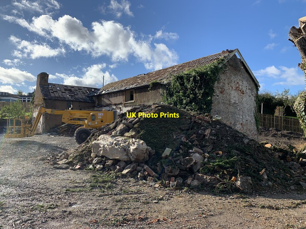 Photo 6"x4" The end is nigh for Ty Mawr farmhouse Bryn-rhys c2021