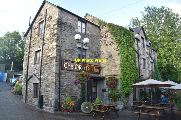 Photo 6"x4" The Old Mill Inn Pitlochry c2021