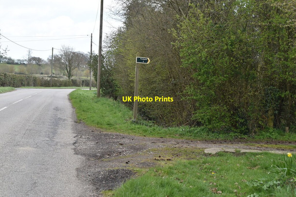 Photo 6"x4" Footpath off B2067 Robhurst c2021