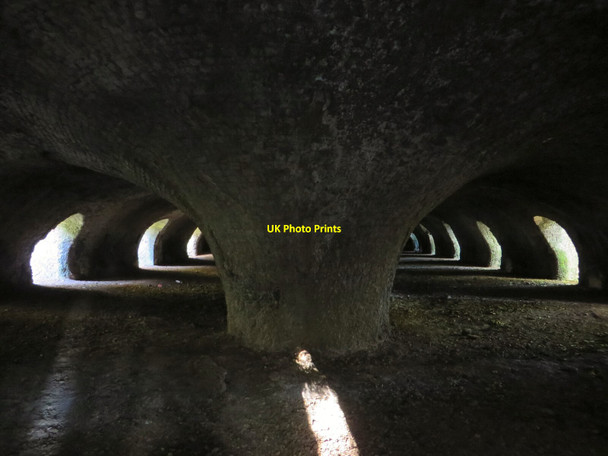 Photo 6"x4" Inside the Hoffman lime kiln, Llanymynech Pen y Foel\/SJ2621 c2021