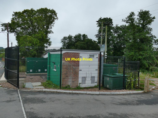 Photo 6"x4" Shutterton Bridge sewage pumping station Dawlish c2021