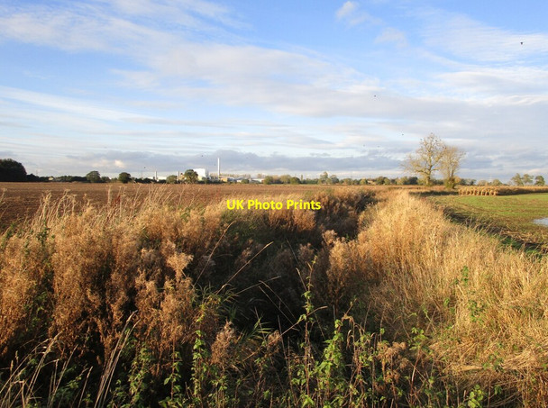 Photo 6"x4" Drain off Holme Lane, Normanton on Trent Low Marnham c2021