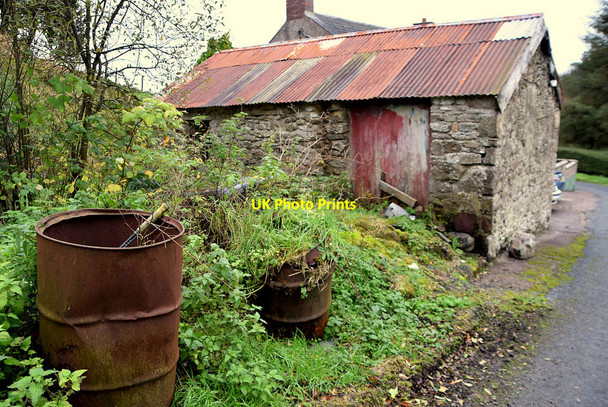 Photo 6"x4" Stone walled shed, Tycanny Garvaghy c2021