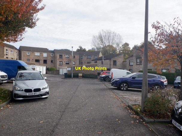 Photo 6"x4" Car park, Mearenside Bughtlin c2021