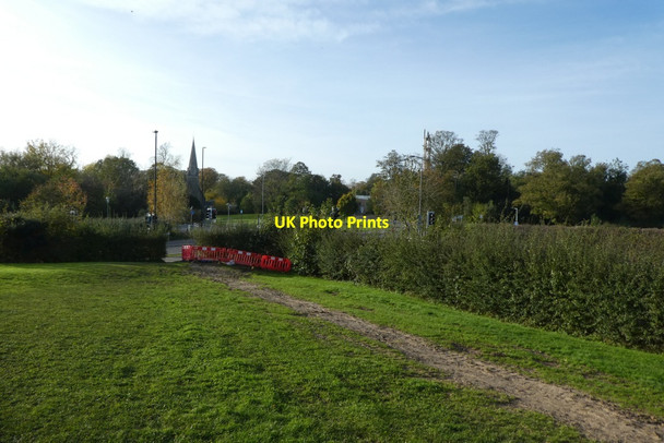 Photo 6"x4" New buried cables Heslington c2021
