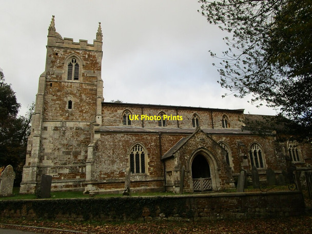 Photo 6"x4" The church of St. Thomas a Beckett, Skeffington Skeffington c2021 P1