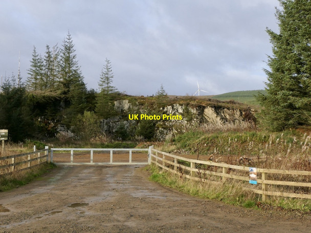 Photo 6"x4" Quarry, Tweeddale Glenbreck c2021