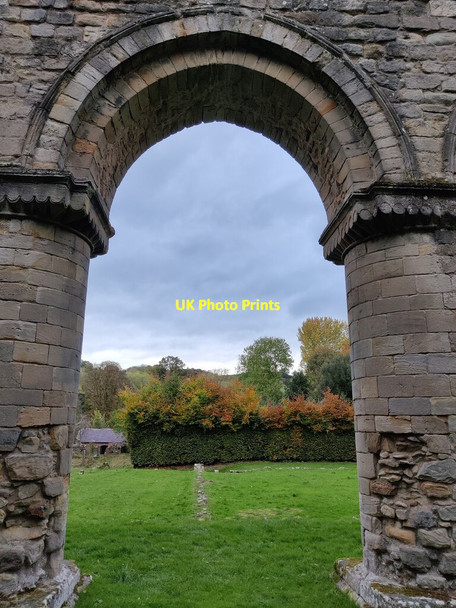 Photo 6"x4" Archway at Buildwas Abbey Buildwas c2021