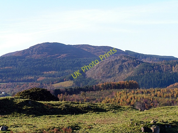 Photo 6"x4" Potterland Hill with Screel Beyond Palnackie c2008