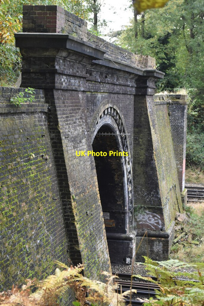 Photo 6"x4" Northern portal of Elmstead Woods tunnel Bromley\/TQ4069 c2021