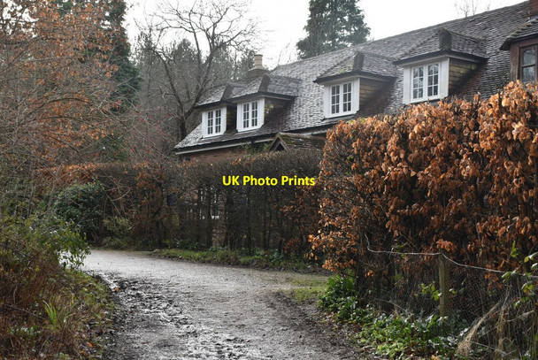 Photo 6"x4" Brick Kiln Cottages Bedgebury Cross c2021