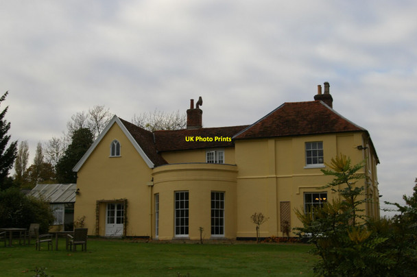 Photo 6"x4" Former home of Sir Alfred Munnings, Dedham Dedham Heath c2021