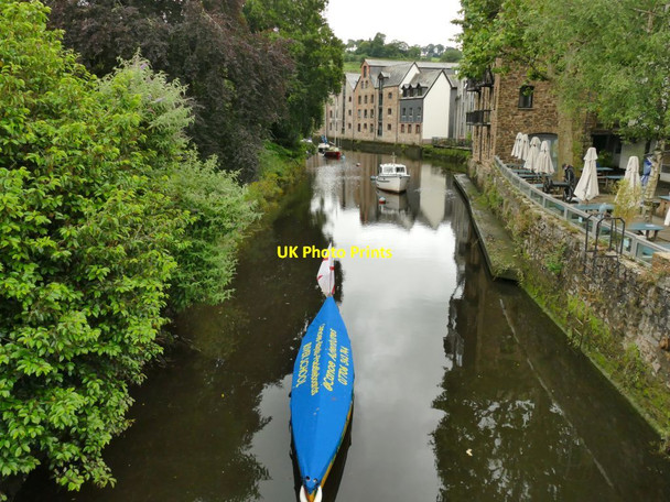 Photo 6"x4" Mill tailrace, Totnes Totnes c2021