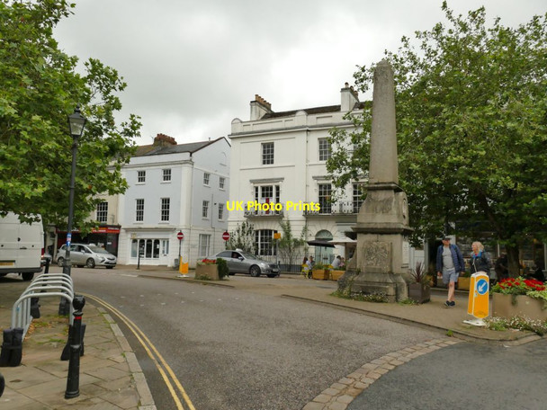 Photo 6"x4" Wills Memorial, The Plains. Totnes Totnes c2021