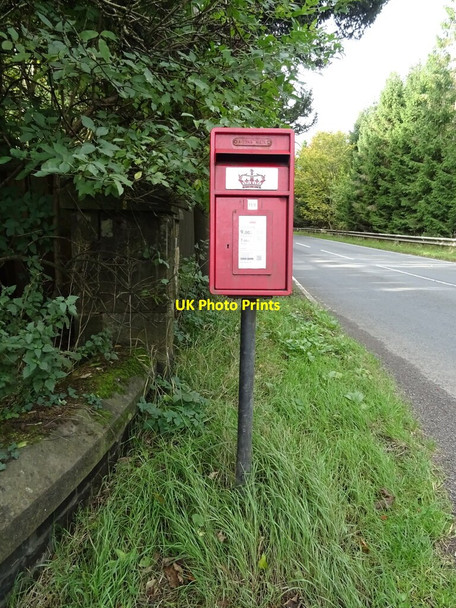 Photo 6"x4" Postbox on the A698 near Hornshole Bridge Cauldmill c2021