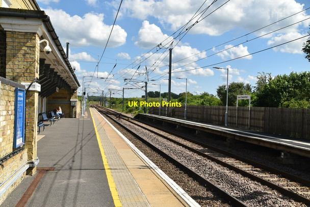 Photo 6"x4" Great Chesterford Station Great Chesterford c2021 P1