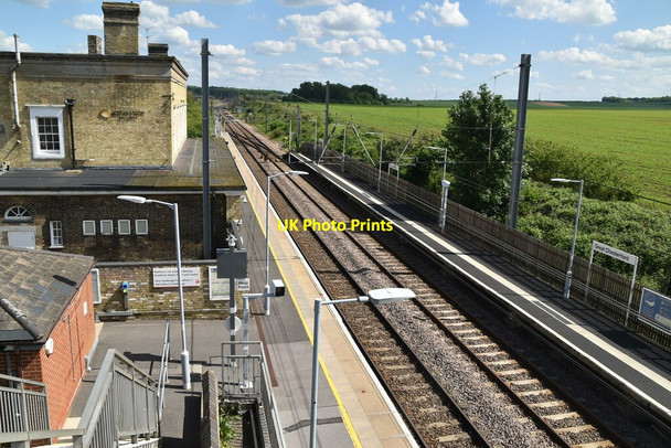 Photo 6"x4" Great Chesterford Station Great Chesterford c2021 P3