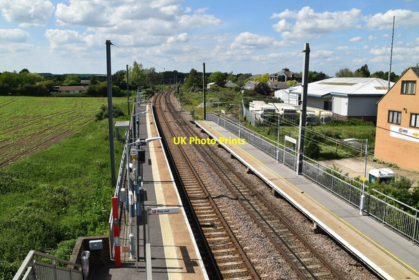 Photo 6"x4" Great Chesterford Station Great Chesterford c2021 P4
