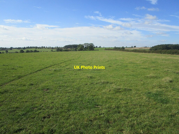 Photo 6"x4" Grass field near Gaulby Lodge Farm King's Norton\/SK6800 c2021