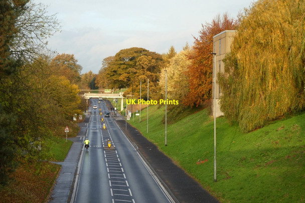 Photo 6"x4" University Road from Chemistry Bridge Heslington c2021