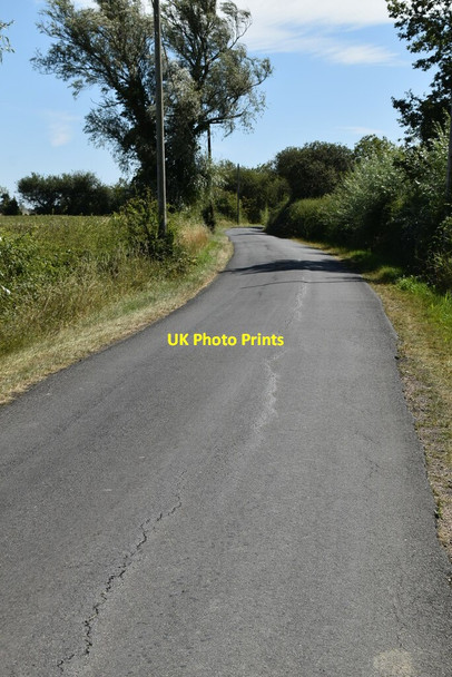 Photo 6"x4" Quiet, rural lane Ruckinge c2020