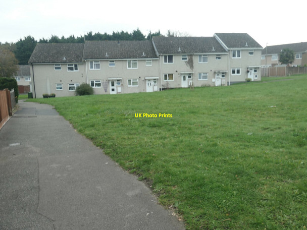 Photo 6"x4" Terraced houses off Suffolk Drive, Chandler's Ford Eastleigh\/SU4519 c2021