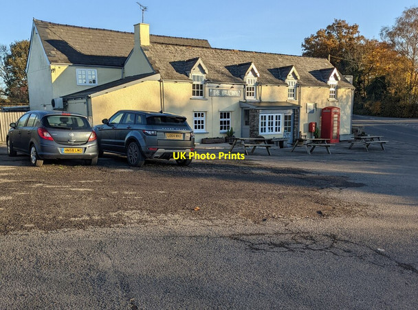 Photo 6"x4" The Hall Inn, Gwehelog  Llandenny Walks c2021