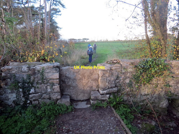 Photo 6"x4" Sticil ger Priordy Ewenni \/ Stile near Ewenny Priory Corntown\/SS9177 c2021