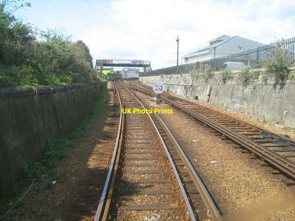 Photo 6"x4" Approaching Ryde Esplanade (RYR) railway station from Ryde Tunnel - April 2008 Ryde c2008