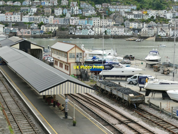 Photo 6"x4" Kingswear railway station Dartmouth c2021