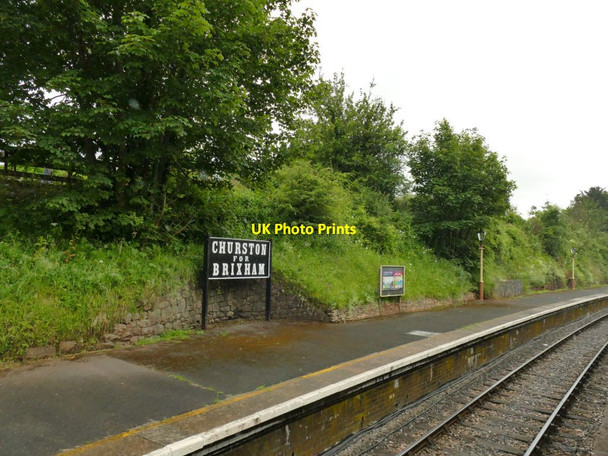 Photo 6"x4" Churston for Brixham Station Galmpton\/SX8956 c2021