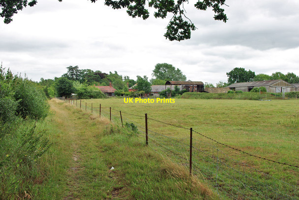Photo 6"x4" Field by footpath 411 Horley, 2010 Horley\/TQ2843 c2010