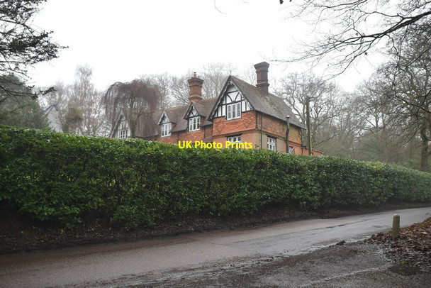 Photo 6"x4" Redhill Cottages Puddledock\/TQ4650 c2021