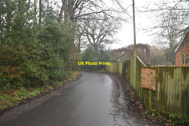Photo 6"x4" Pillar Box Lane Styants Bottom c2021 P1
