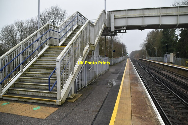 Photo 6"x4" Kemsing Station Childsbridge c2021