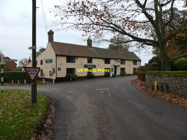 Photo 6"x4" Banningham Crown Aylsham c2021