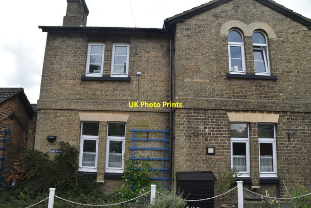 Photo 6"x4" Station House, Ashwell & Morden Station Odsey c2021