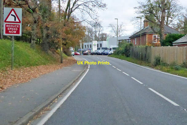 Photo 6"x4" A334 towards Botley Broadoak\/SU5013 c2021