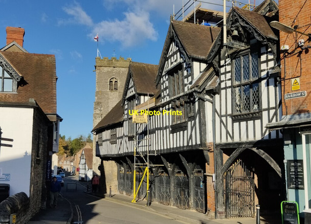 Photo 6"x4" Much Wenlock Guildhall Much Wenlock c2021
