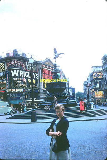 Photo 6"x4" Shaftesbury Memorial (Eros) Westminster c1956