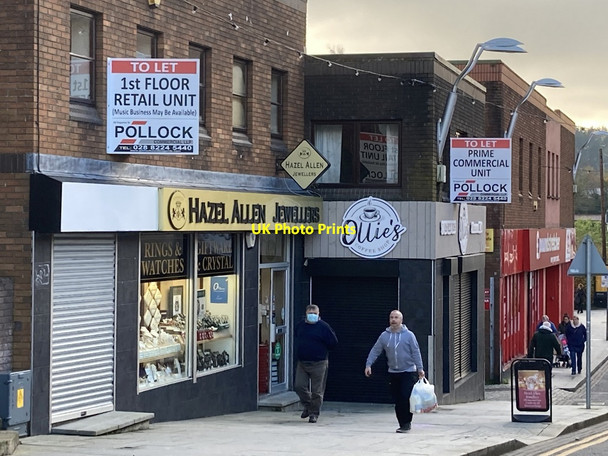 Photo 6"x4" Two premises to let, Omagh Omagh c2021