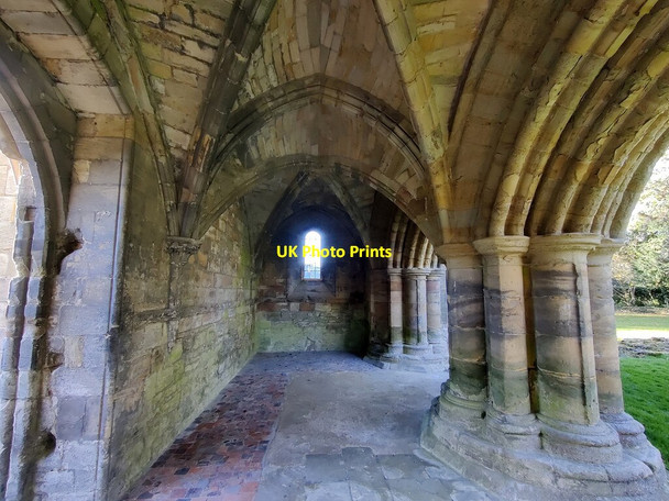 Photo 6"x4" Inside the ruins of Much Wenlock Priory Much Wenlock c2021