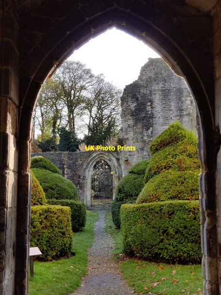 Photo 6"x4" Cloister at Much Wenlock Priory Much Wenlock c2021