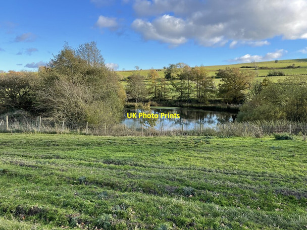 Photo 6"x4" Drainage reservoir near Lordshill Crowsnest\/SJ3601 c2021