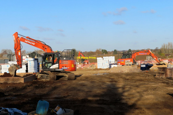 Photo 6"x4" Working away Cholsey c2021