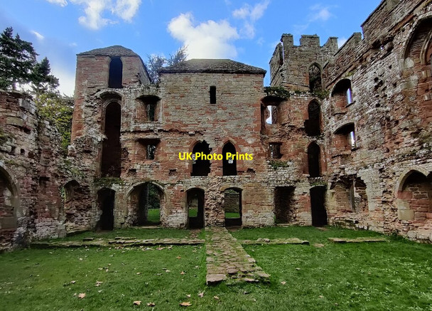 Photo 6"x4" Inside the ruins of Acton Burnell Castle Acton Burnell c2021