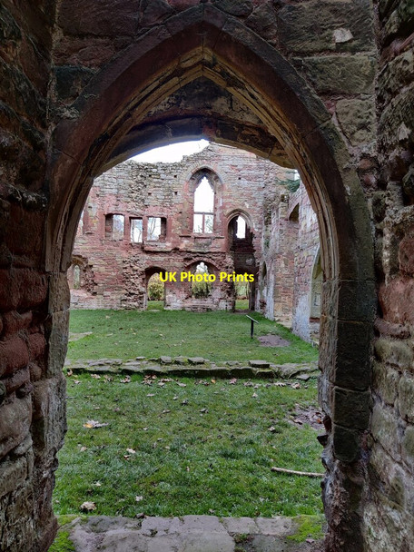 Photo 6"x4" A doorway at Acton Burnell Castle Acton Burnell c2021