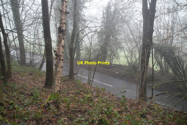 Photo 6"x4" Ide Hill Rd Hanging Bank c2021