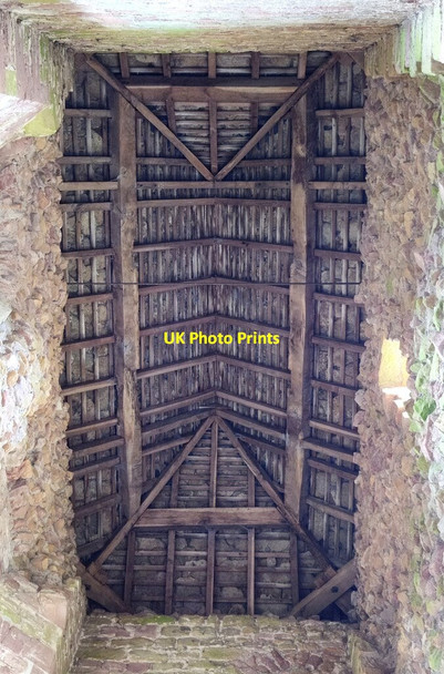 Photo 6"x4" Inside the ruins of Acton Burnell Castle Acton Burnell c2021